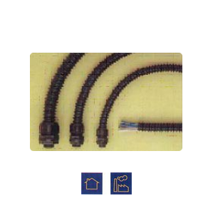 Шланг ПВХ для дренажных систем в кондиционерах и прокладки кабельных сетей спираль ПВХ Серия 130 (D 13мм)